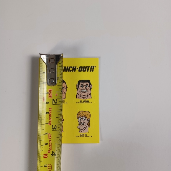 1989 Topps Nintendo Stickers Punch-Out #20 -Flamenco VGO *LIGHT WEAR* - Picture 7 of 9